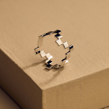 White Gold Band