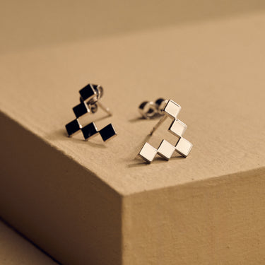White Gold Small Earring