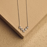 White Gold Diamond Pendant Necklace